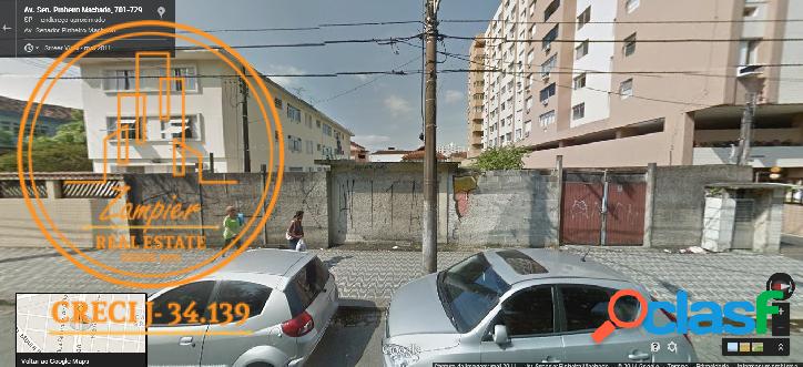 Terreno / Área 1.035 m² - Campo Grande - Santos