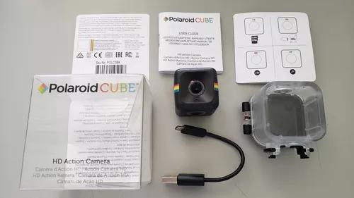 Camera De Ação Polaroid Cube Full Hd Preta