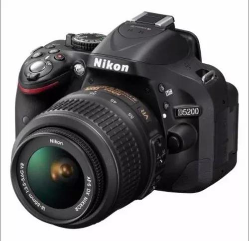 Camera Digital Nikon D5200 24.1 Mp Com Lente Af-s 50mm/1.8g