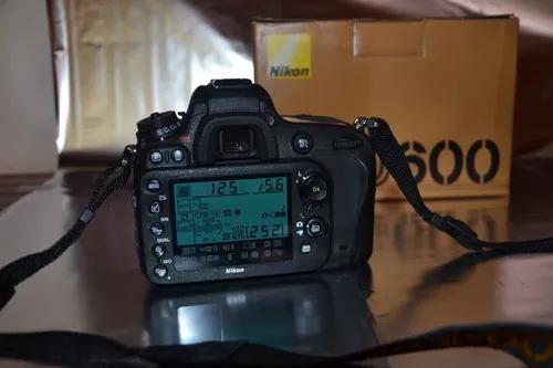 Camera Nikon D600- Full Flame + Lente Nikkor 50mm-1,8d