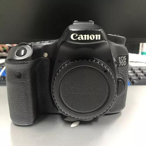 Canon Eos Dslr 70d Corpo 29.884 Cliks