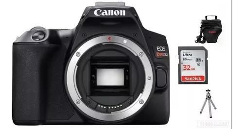 Canon Eos Sl3 Corpo-24.1 Mp+32gb+bolsa+tripé
