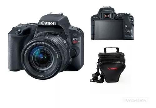 Câmera Canon Rebel Sl2 C/ Lente 18-55mm Is Stm+bolsa