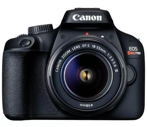 Câmera Digital Canon Eos Rebel T100 18mp 2.7
