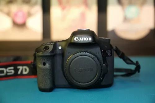 Câmera Digital Crop Aps-c Canon Eos 7d (corpo)