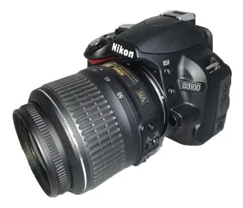 Câmera Nikon D3100 Usada + Lente + Alça + Carregador