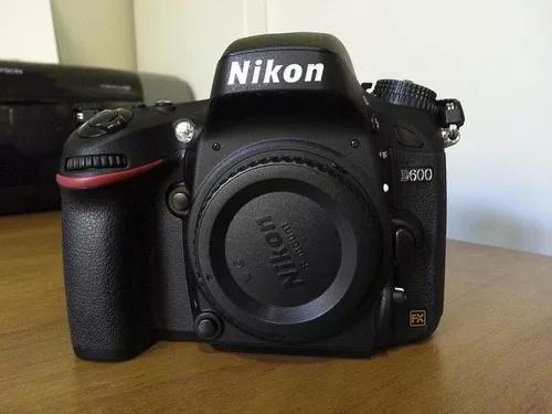 Câmera Nikon D600 C/ 5000clicks + Lente Nikon 24-120mm F/4g