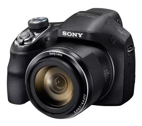 Câmera Sony H400 20mp/63x/hd Preto
