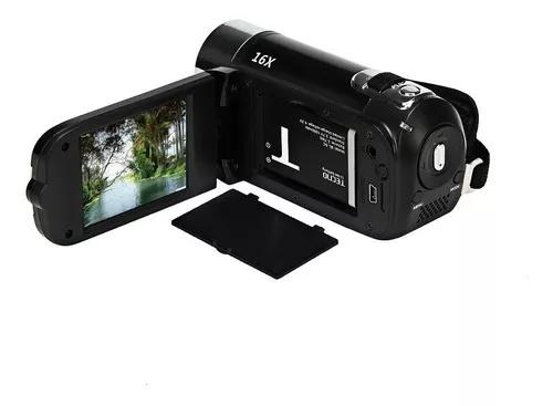 Hd 1080p 16m 16x Câmera De Vídeo Digital Preto Eu Plug
