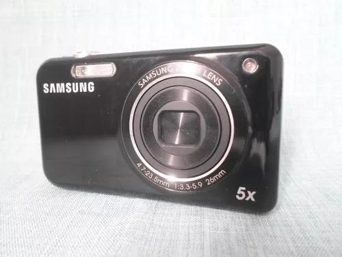 Máquina Câmera Digital Samsung Pl120 Faz Selfie Preta