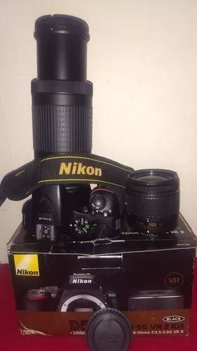 Nikon D5500 Lente Afp 18-55 Só 9k Cliks Excelent