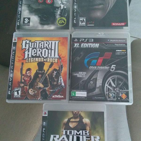 PS3 kit 5 jogos