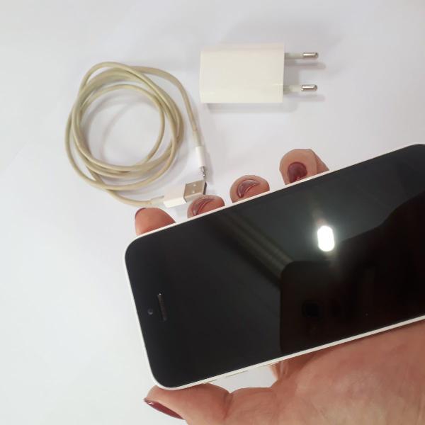 apple iphone 5c 16gb branco usado em ótimo estado