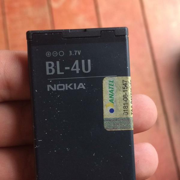 bateria bl4u + celular para tirar peça