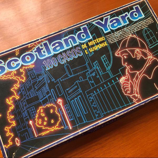 scotland yard - jogo antigo