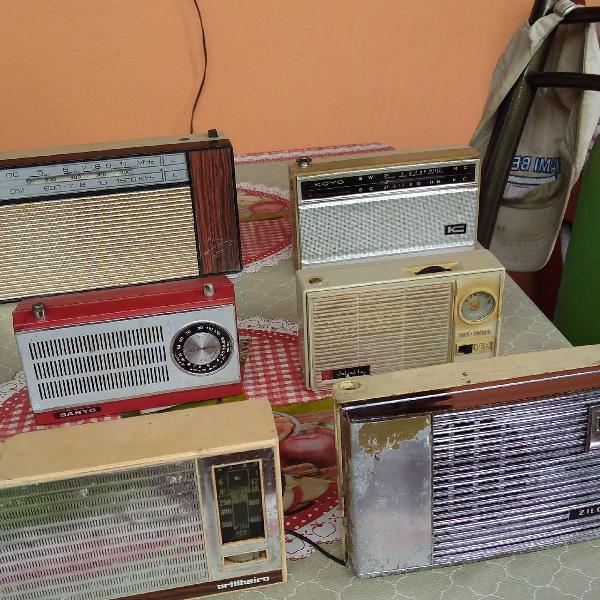 6 Rádios portátil