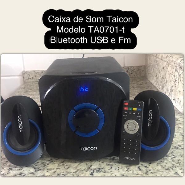 Caixa de Som Taicon Bluetooth