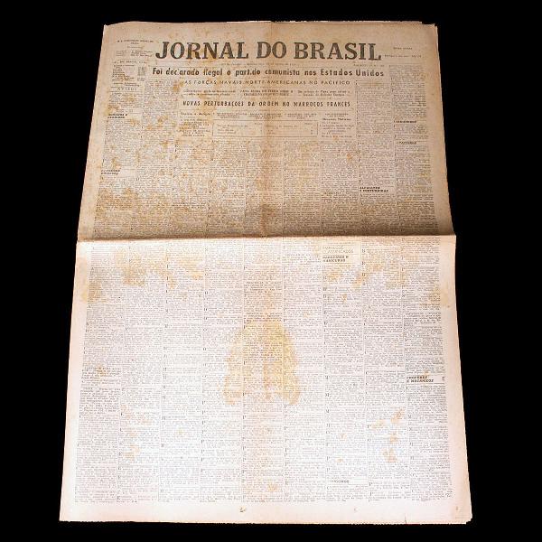 Edição Do Jornal Do Brasil De 25 De Agosto De 1954