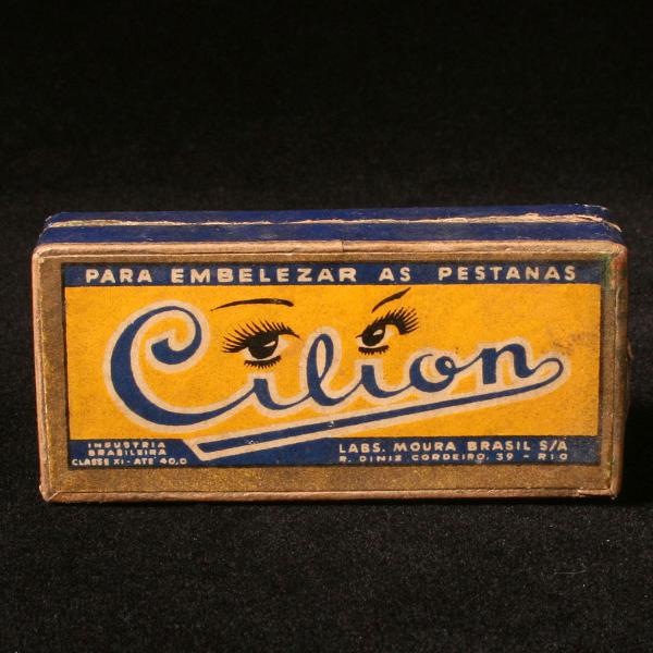 Embalagem Dos Anos 60 Do Produto Cilion Para As Pestanas!