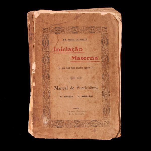 Livro Iniciação Materna Datado De 1925