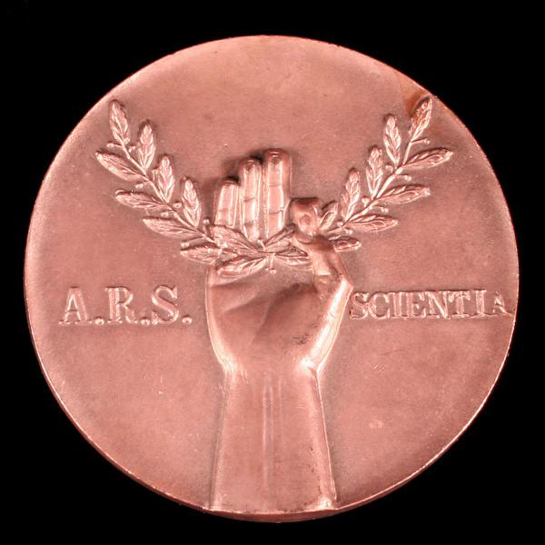 Medalha Em Metal Relacionada A Medicina - Madrid - 1952