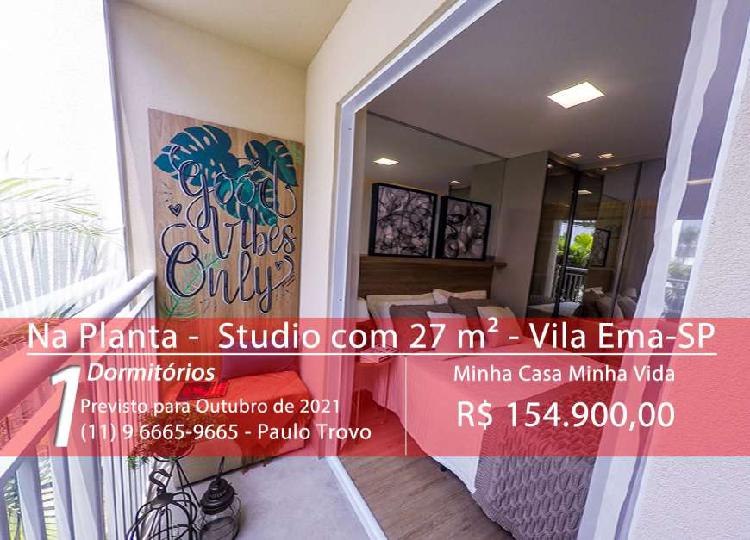 Venda de Studio na Planta com 27m² na Vila Ema-São