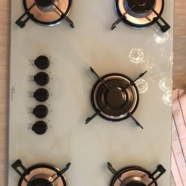cooktop + forno da marca fischer