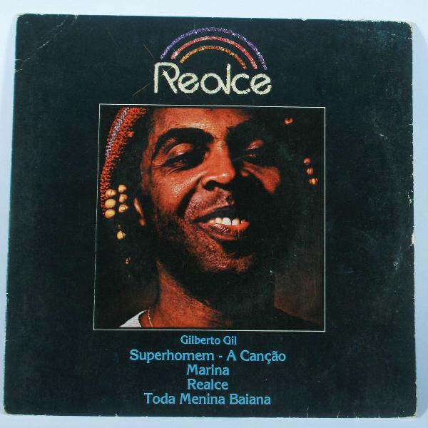 disco compacto realce de gilberto gil - 33 rpm