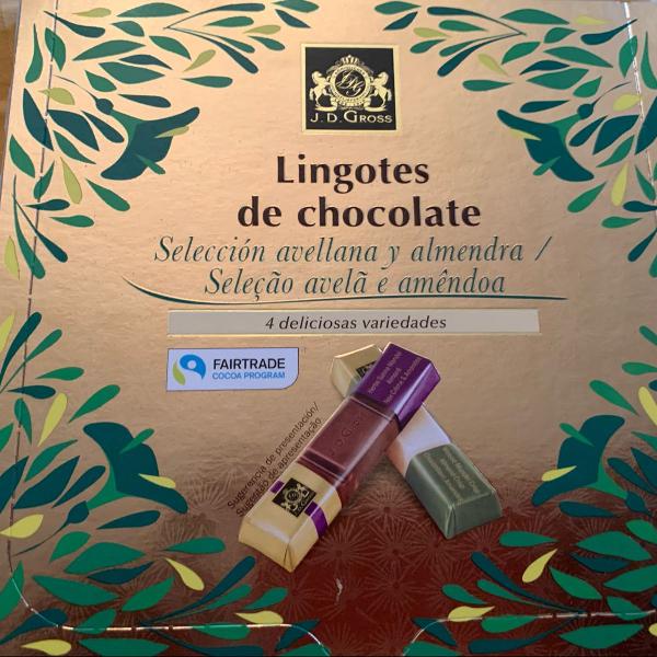 lingotes chocolate