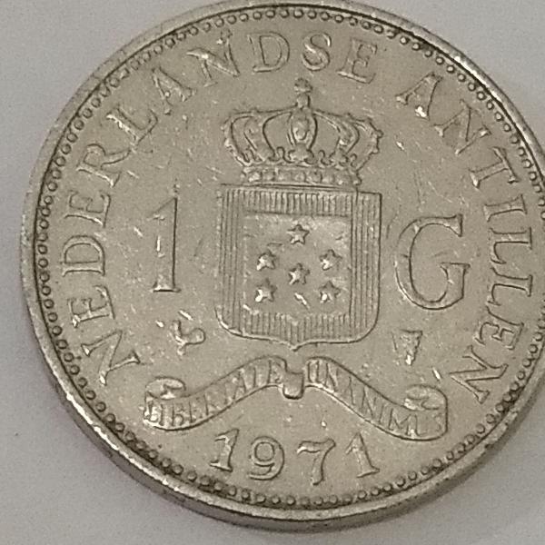 moeda antiga 1g antillen holanda