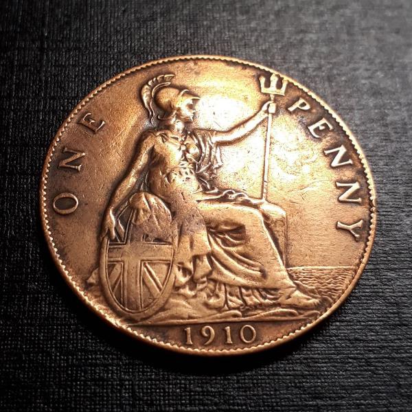 moeda one penny