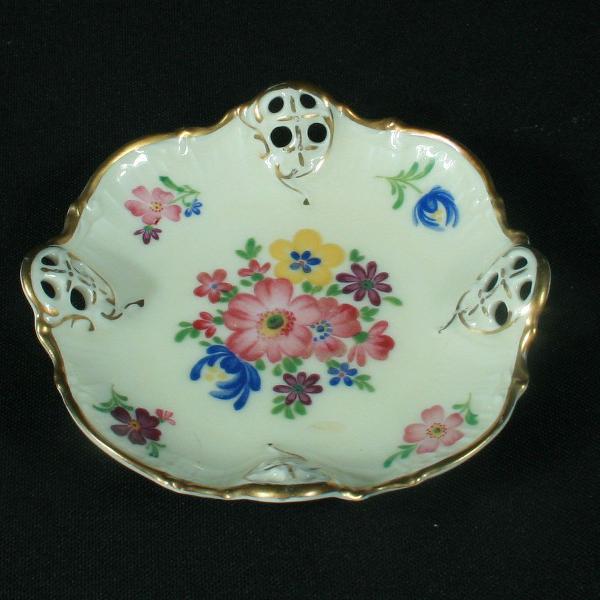 pequeno prato em porcelana rosenthal - bavaria - anos 50