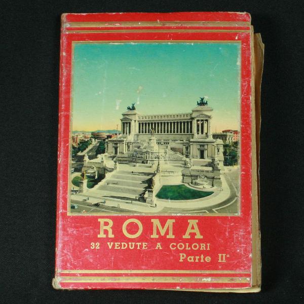 recordação da cidade de roma com 32 vistas - década de