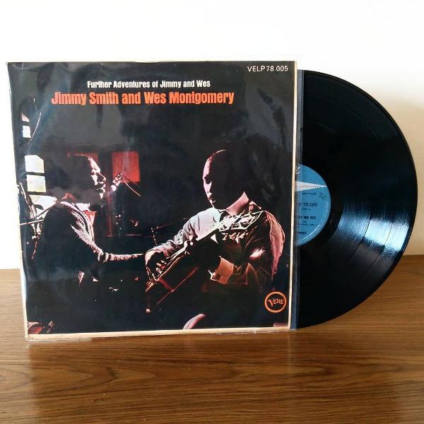 vinil lp jimmy smith and wes montgomery - further adventures