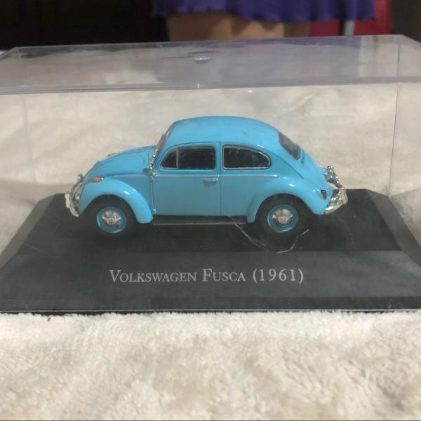 volkswagen fusca (1961) miniatura de colecionador