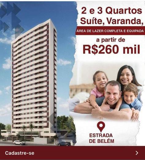 02 QUARTOS 52M² E 3 QUARTOS 63M² TODOS NASCENTES! PREÇO