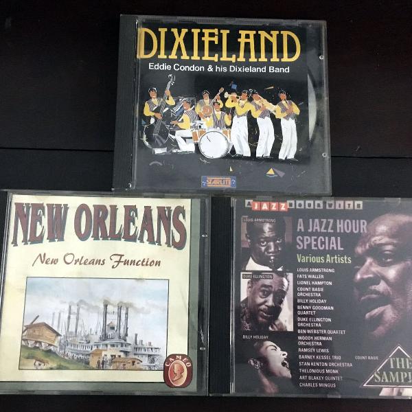 3 cds de jazz/blues importados