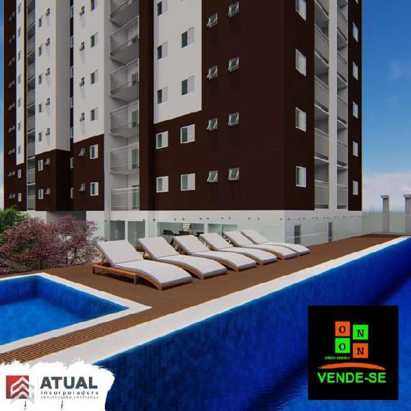 Apartamento para venda tem 55 m² com 2 quartos (sendo 1