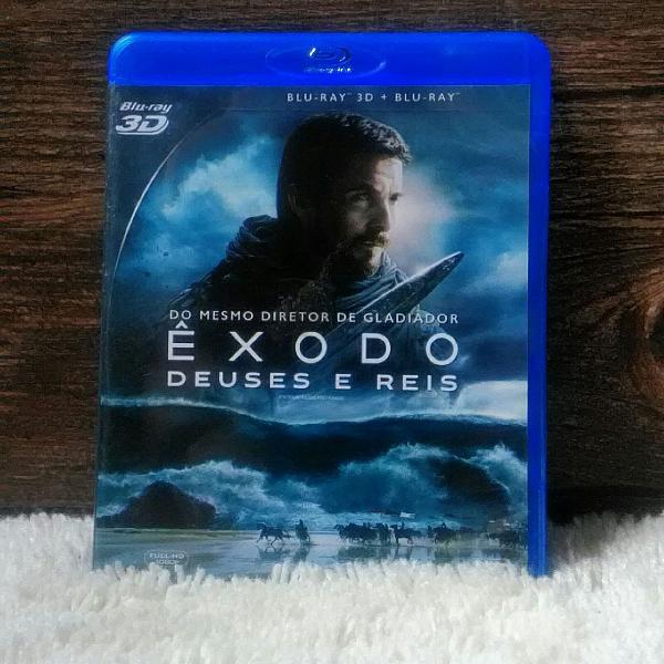Blu-ray Filme Êxodo Deuses e Reis 3D