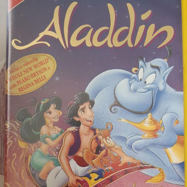 Coleção VHS Aladdin