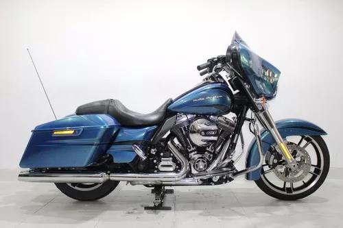 Harley Davidson Street Glide 2014 Azul