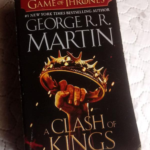 Livro A Clash of Kings - Game of Thrones