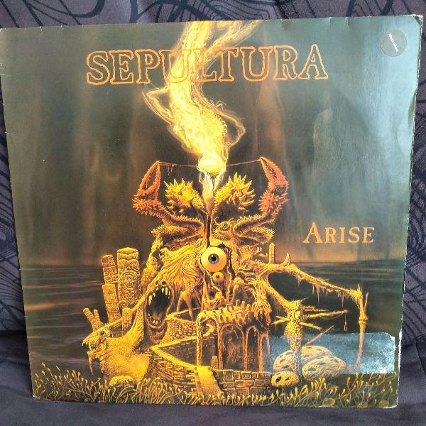 Lp Sepultura - Arise # Original de 1983!