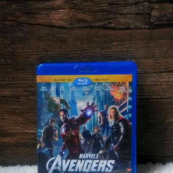 Marvel Os Vingadores Blu- Ray 3D