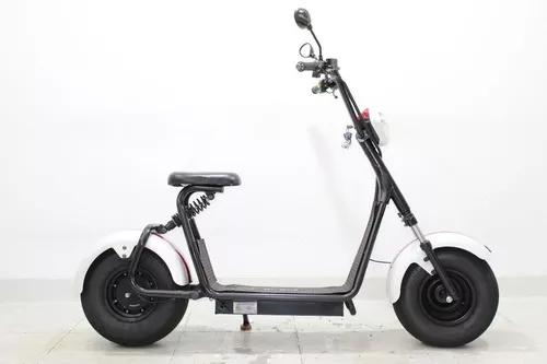Moto Elétrica Scooter Muuv Beach 3 Branca 2019