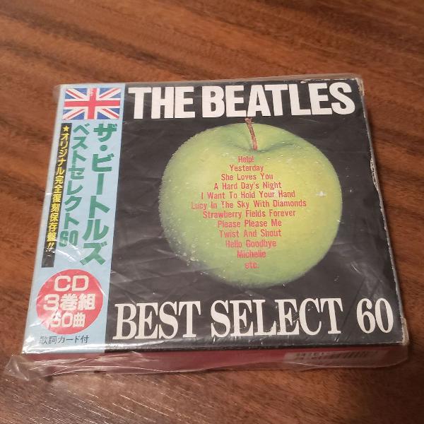 Pack CD Beatles Best Select Raro Japão
