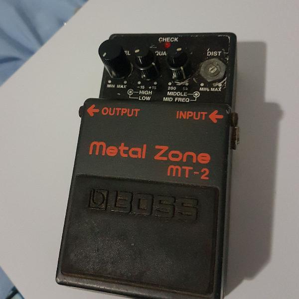 Pedal Guitarra Metal Zone mt-2