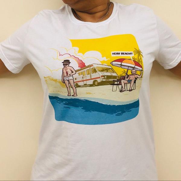 camiseta breaking bad praia