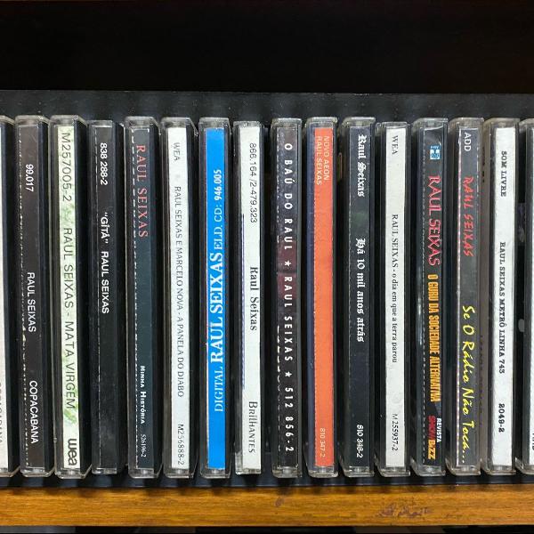 coleção com 19 cds originais do raul seixas