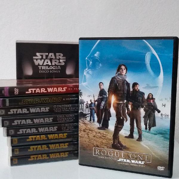 coleção filmes star wars